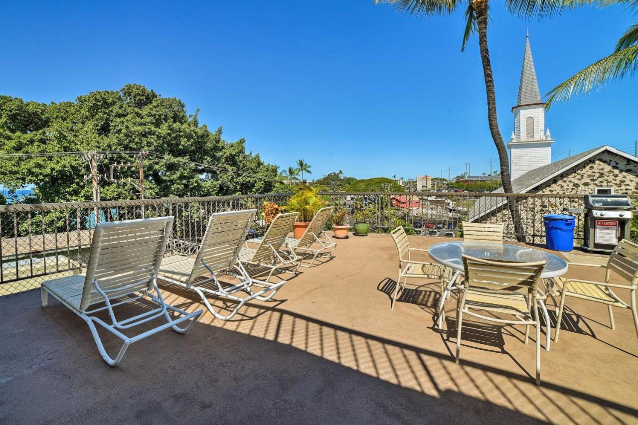 Downtown Air Conditioned Condo Walk To Beaches Kailua-Kona Exteriör bild