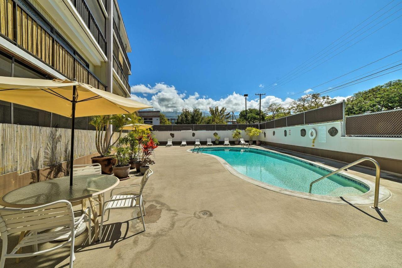 Downtown Air Conditioned Condo Walk To Beaches Kailua-Kona Exteriör bild