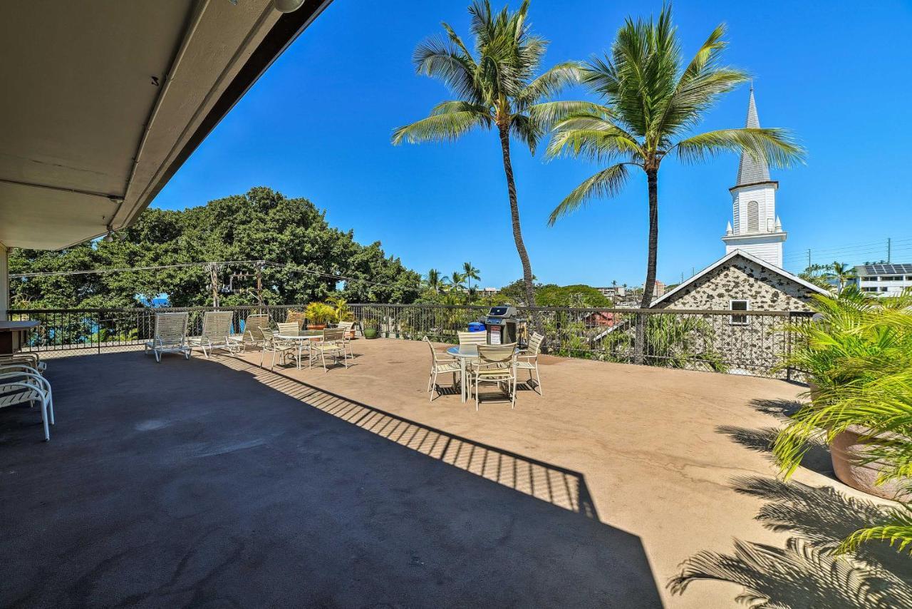 Downtown Air Conditioned Condo Walk To Beaches Kailua-Kona Exteriör bild