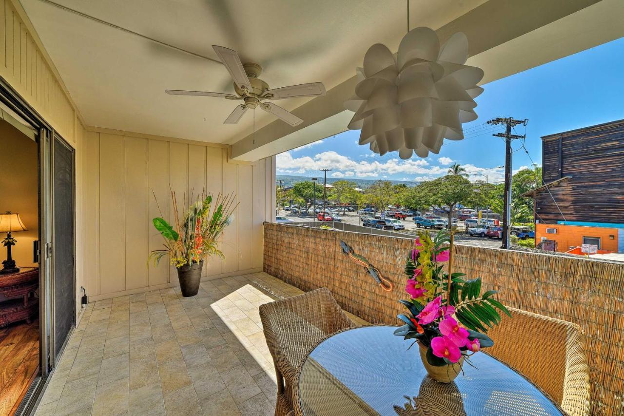 Downtown Air Conditioned Condo Walk To Beaches Kailua-Kona Exteriör bild